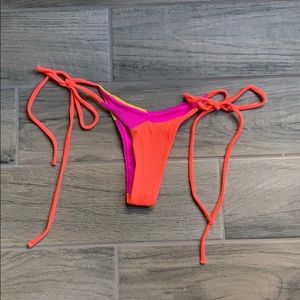 🌟 One One swimwear color or block bikini bottom